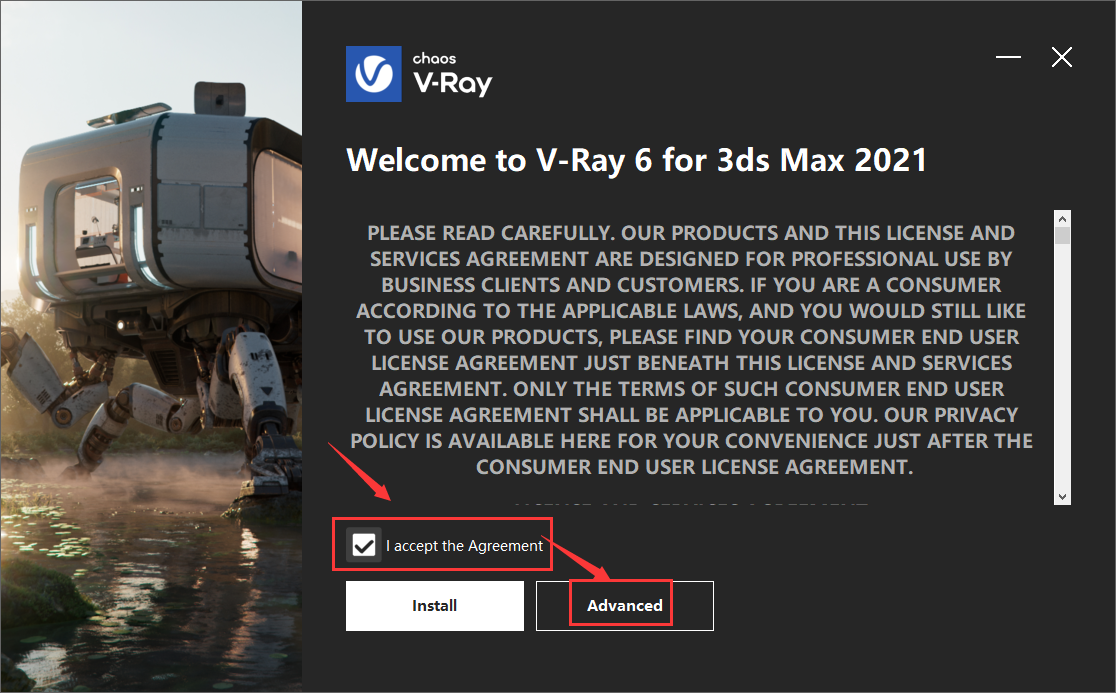 【VRay6.2渲染器】VRay6.2002 for 3dmax 2019-2024正式漢化破解版安裝圖文教程、破解注冊方法