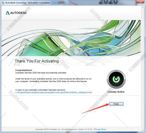 3dmax2020【3dsmax2020】官方中文（英文）破解版安裝圖文教程、破解注冊(cè)方法