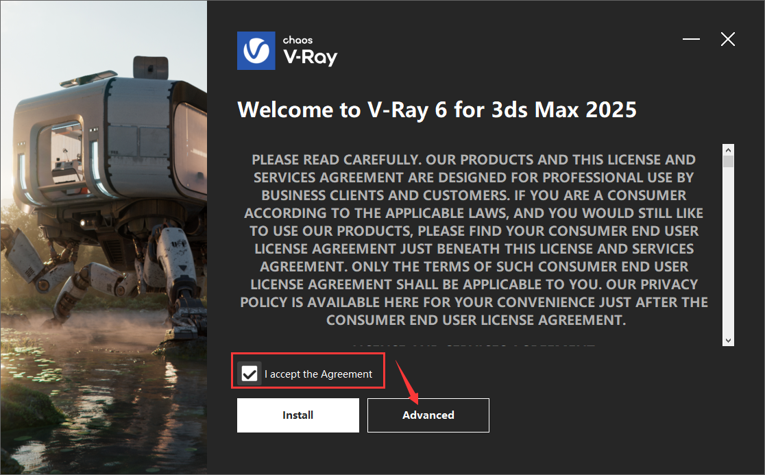 【VRay6.2渲染器】VRay6.2006 for 3dmax 2020-2025漢化破解版安裝圖文教程、破解注冊方法